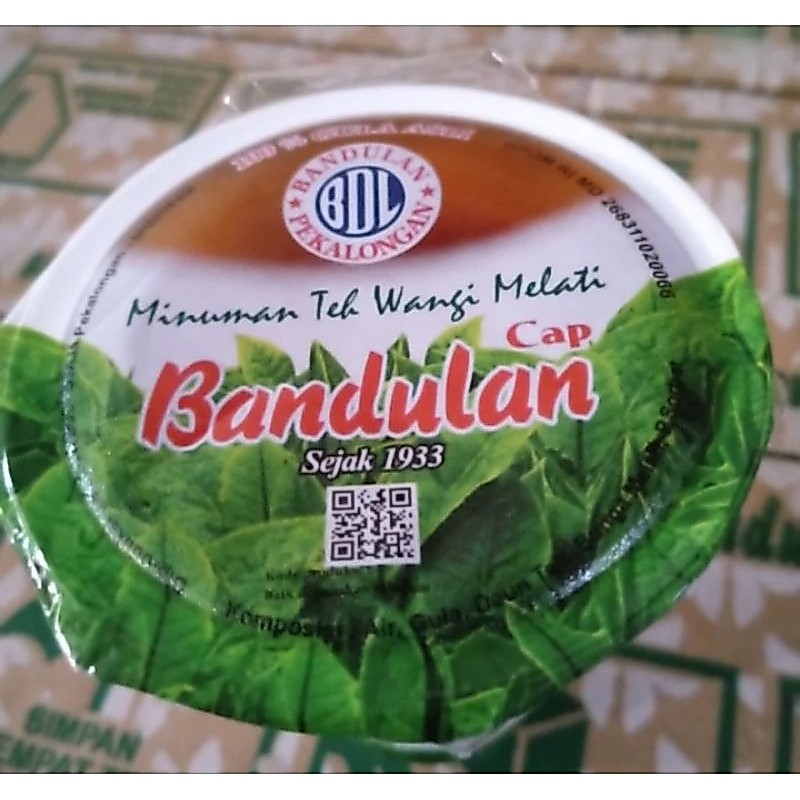 Teh bandulan melati 1 dus isi 24 gelas / teh bandulan pekalongan / teh cap bandulan / tea /teh bandu