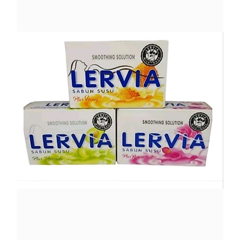 sabun mandi  batang LERVIA sabun susu/sabun  mandi /sabun SUSU / LERVIA Sabun Susu