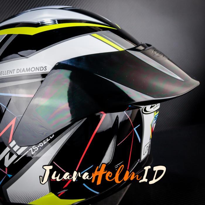SPOILER HELM ZS822 / ZS 822 BE / ZS-822 ORIGINAL - BLACK