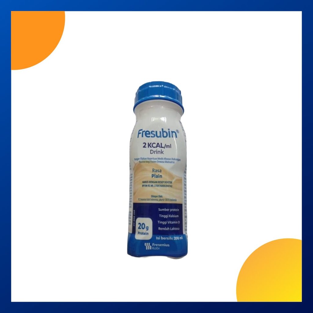 Fresubin 2 Kcal/Ml Drink Rasa Plain 200 Ml Botol