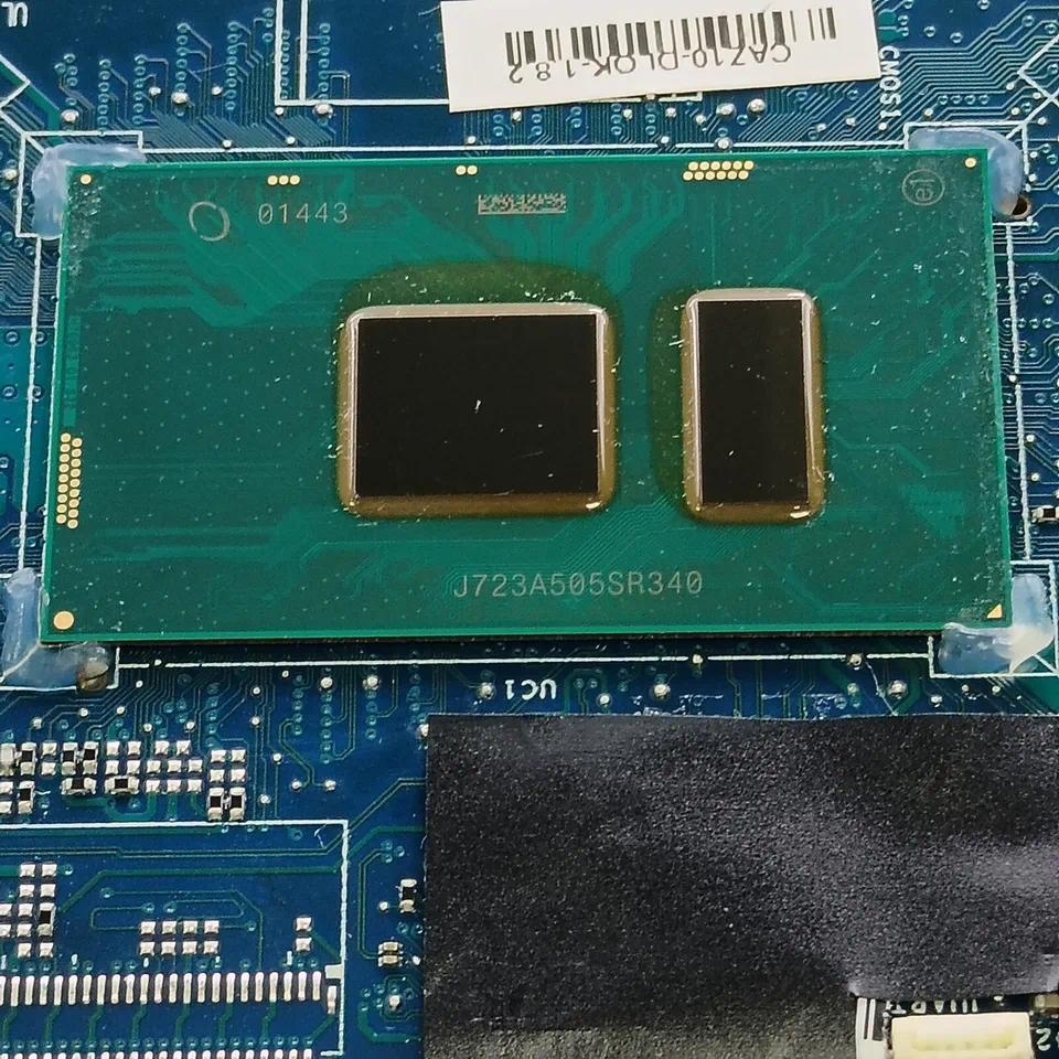 0GDK56 09PJNK For Dell Latitude 7280 7380 Laptop Motherboard System Mainboard Onboard CPU CAZ10 LA-E