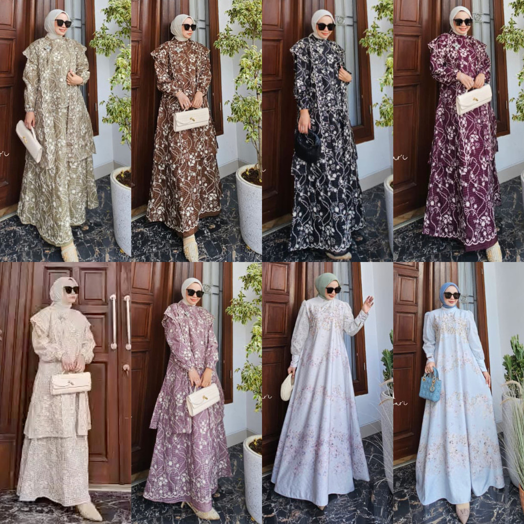 MONA ME DRESS GAMIS ALL COLLECTION BY MONA SYARI ME