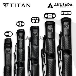 Titan Carbon Cue Case Tas Billiard Ukuran 1x1-3x4