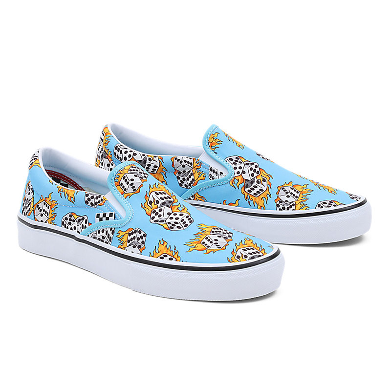 Sepatu Vans Skate Slip On Synth Blue | Skate Shoes | Vans Navya | Etaks Store