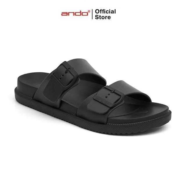 Sandal Pria Slide ANDO RADJA / SULTAN Laki Sendal Slop Cowok Laki Ando Original