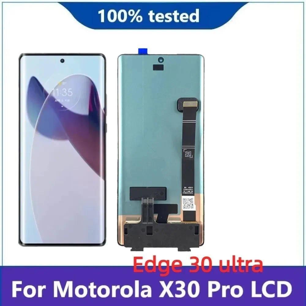 AMOLED 6.7"LCD For Motorola Moto X30 Pro XT2241-1 LCD splay Touch Screen For Motorola Moto Edge 30 U