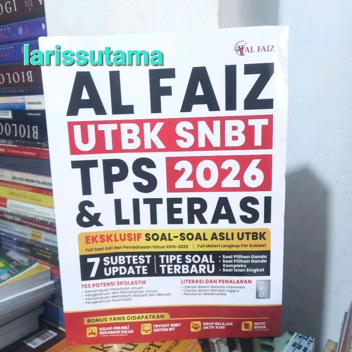 BUKU AL FAIZ UTBK SNBT 2026 TPS DAN LITERASI TERBARU tka