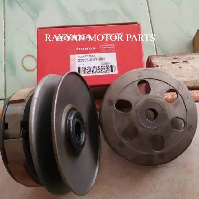 Pully assy beat lama pulley assy beat karbu scoopy karbu pully beat satu set