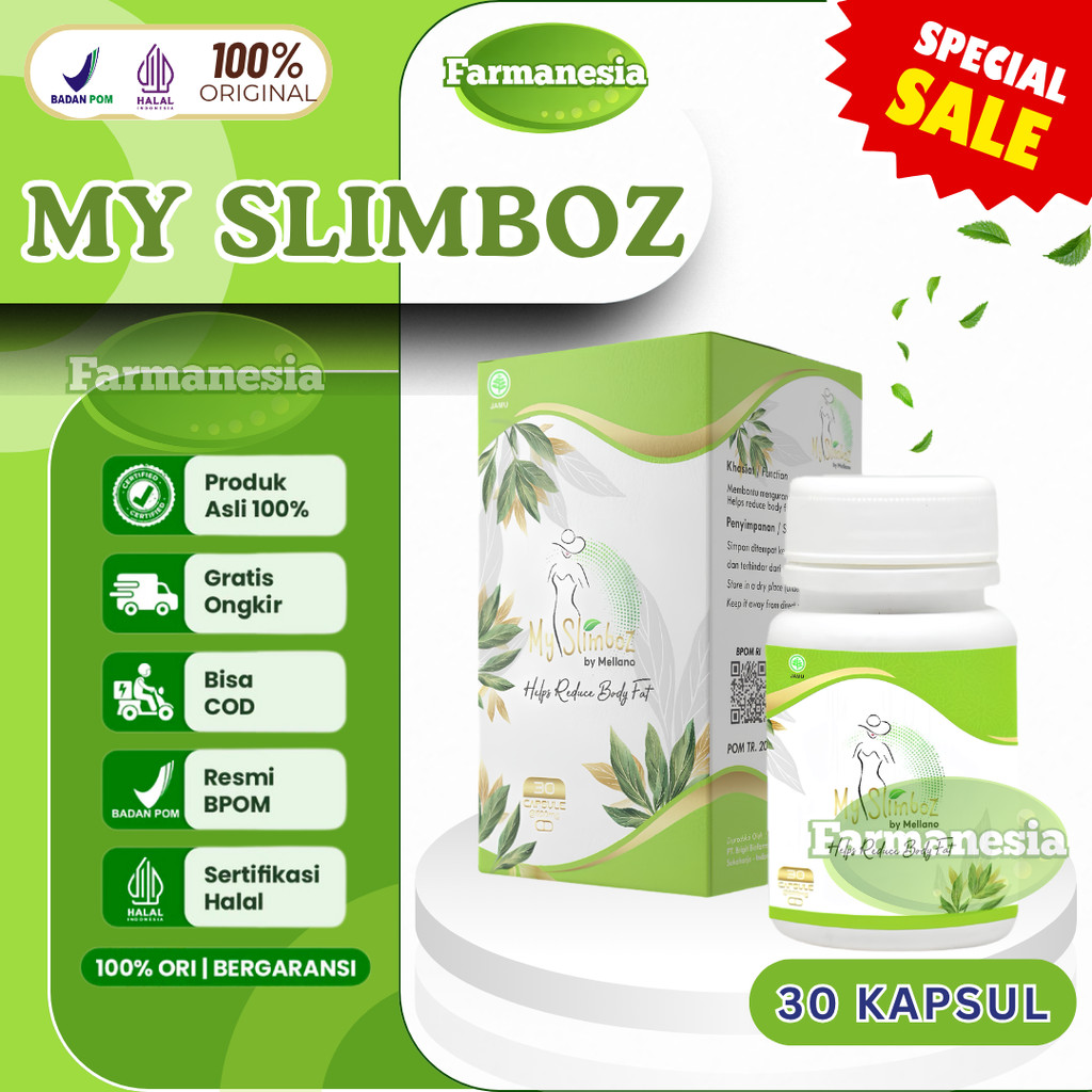 My Slimboz by Mellano | Slimming isi 30 capsule