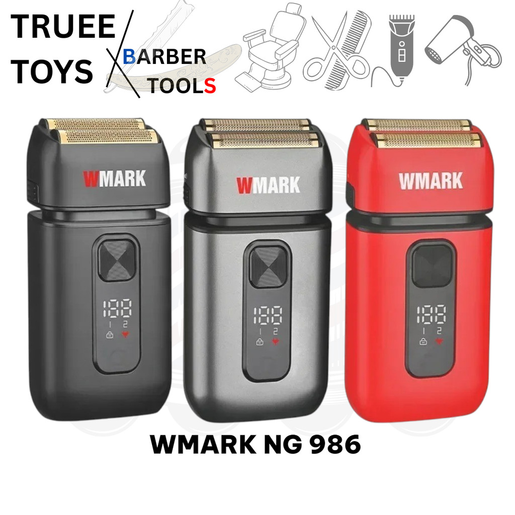WMARK NG-986 SHAVER TWO-BLADE MESH RAZOR ELECTRICK WMARK 986 SHAVER WMARK 986