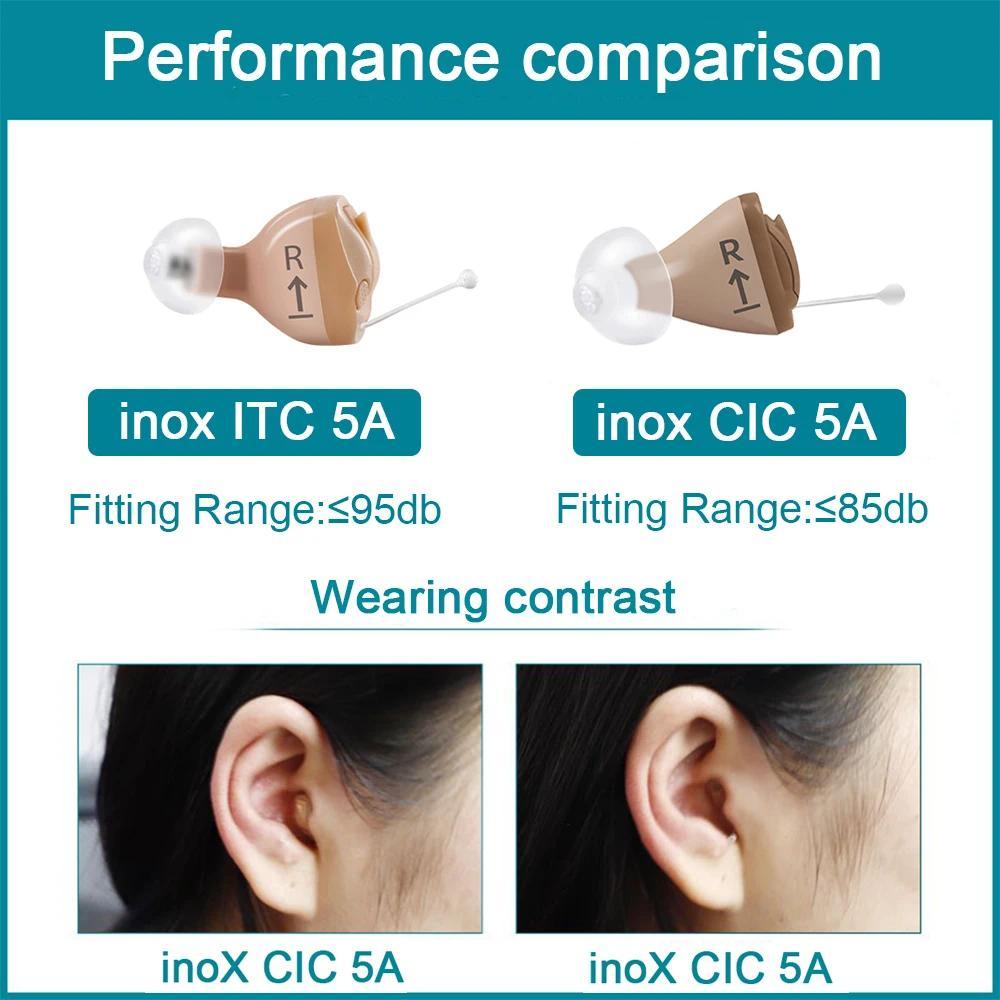 SIEMENS Rexton Invisible Hearing Aids 8Channel Programmable gital Hearing aid Mobile Phone Remote Ad
