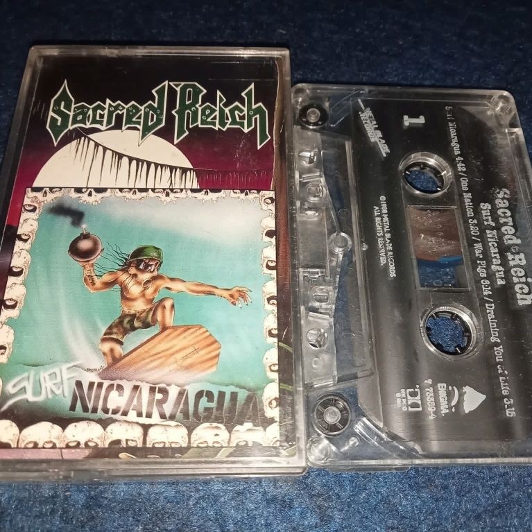 Kaset SACRED REICH - Surf Nicaragua