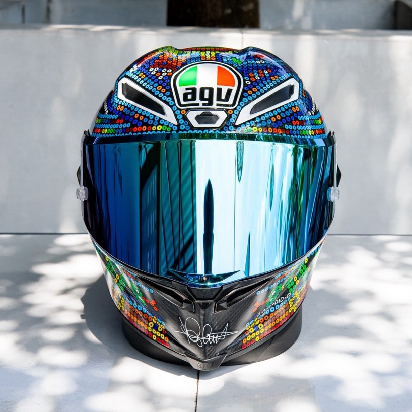 AGV PISTA GPR ROSSI WINTERTEST 2018 HUICHOL