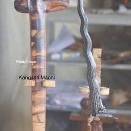 KERIS PANIMBAL CINARITA MODEL BALI bhn pamor berkualitas bkn sepuh
