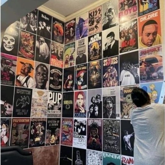 poster aesthetic / wall art poster - iklan jadul