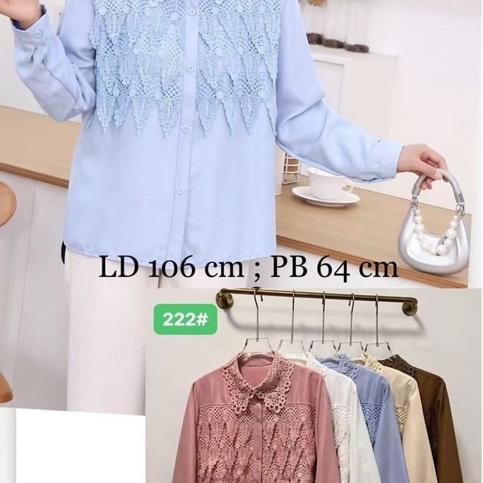 kemeja wanita kodorai kemeja kodorai import premium