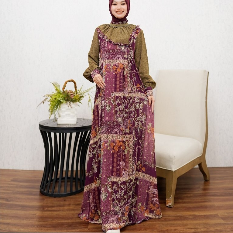 Gamis Premium ZHAFIRA 1 by Luna Hijab Indonesia
