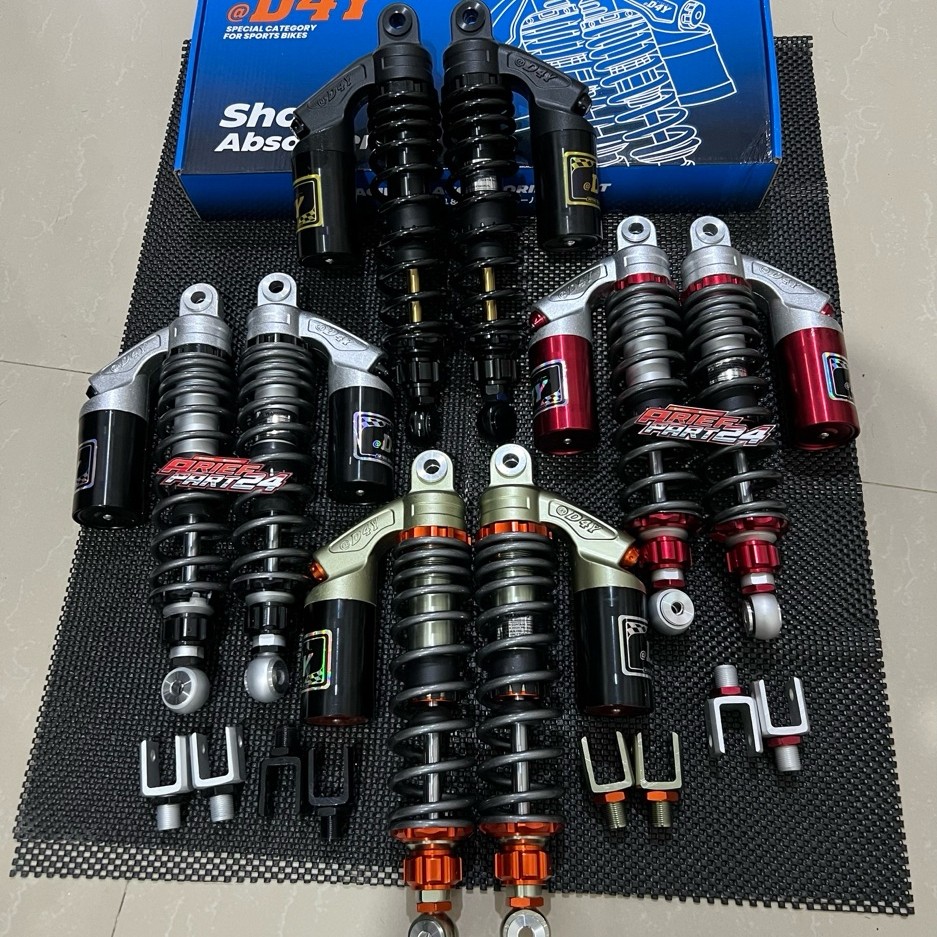 shock skok DAY 320mm uk 32 copy RCB free anting bisa untuk matic gl mp tiger