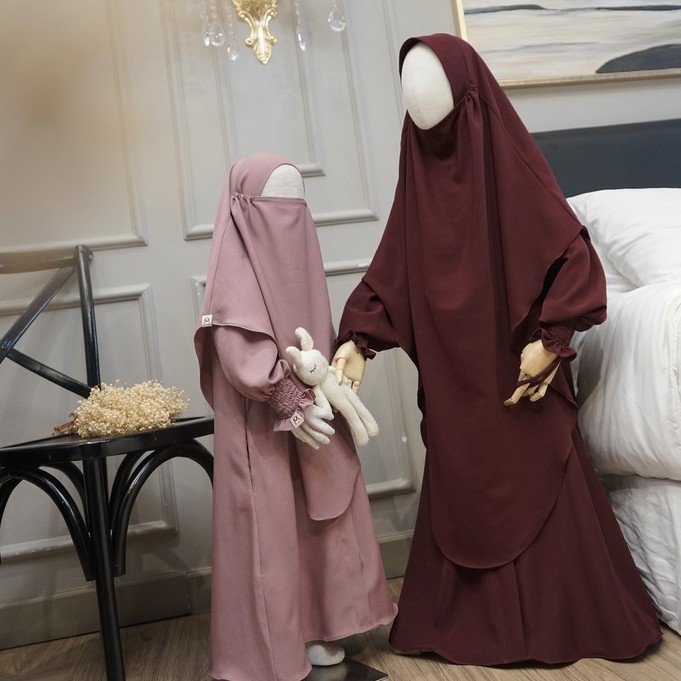 Muslimini Queen Series Gamis Anak - Cocoa