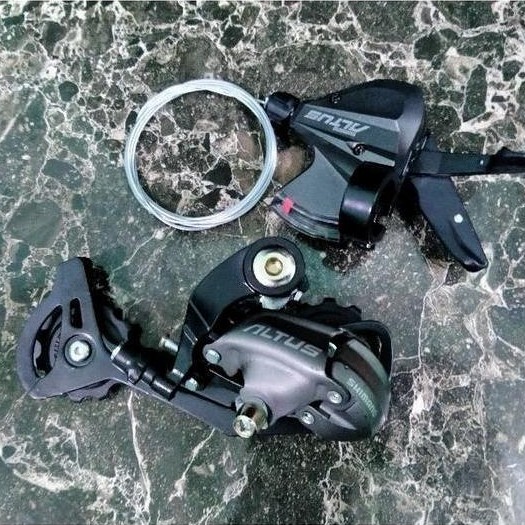 Groupset grupset Shimano Altus M370 Acera M390 9 Speed 9S Original
