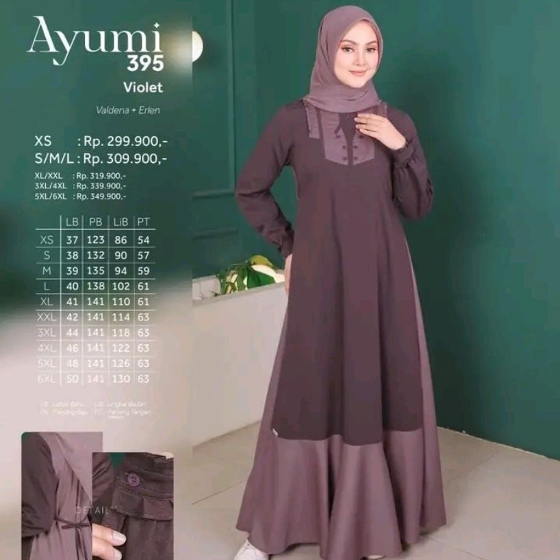 terbaru ethica Daily kekinian Ayumi 395 violet