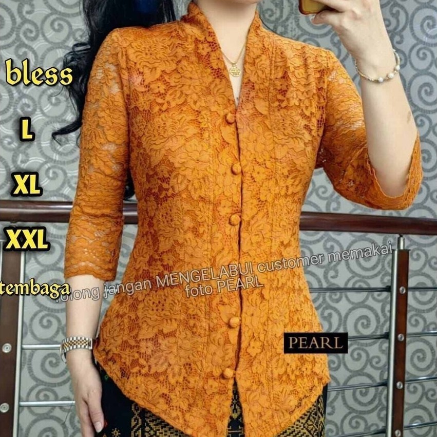 FN Blus kebaya kartini terbaru/BAJU kebaya pearl premium terbaru