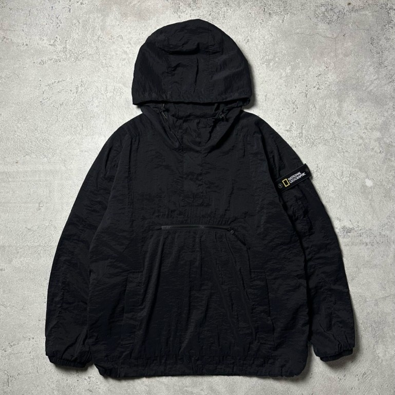 NATIONAL GEOGRAPHIC WOVEN TRAINING ANORAK JACKET N211MFT940
