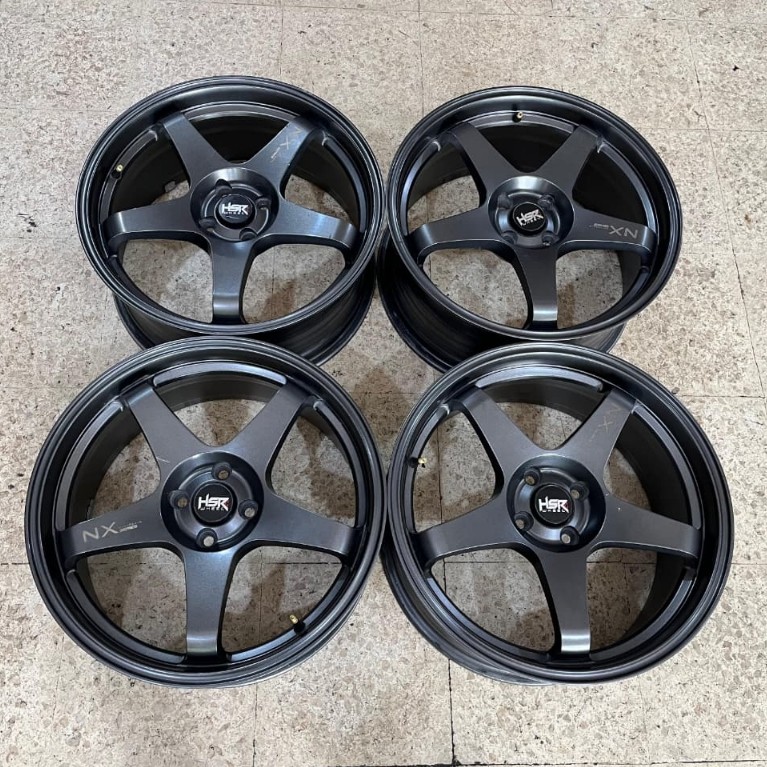 VELG MOBIL RAIZE, RICKY R18 VELG HSR KAILOLO R18 LEBAR 8 PCD 4X100 ET 40