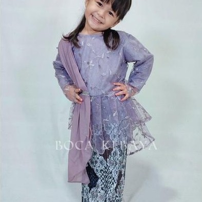 Best Seller Setelan Anak Rnf / Kebaya Pesta Anak L Kebaya Modern / Kebaya Cantik Original