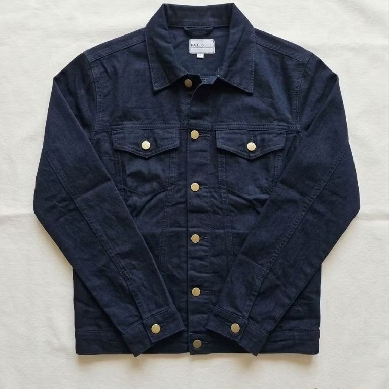 jAKET PRIA NAVY – MALE.ID (SIZE L) | PRELOVED LIKE NEW
