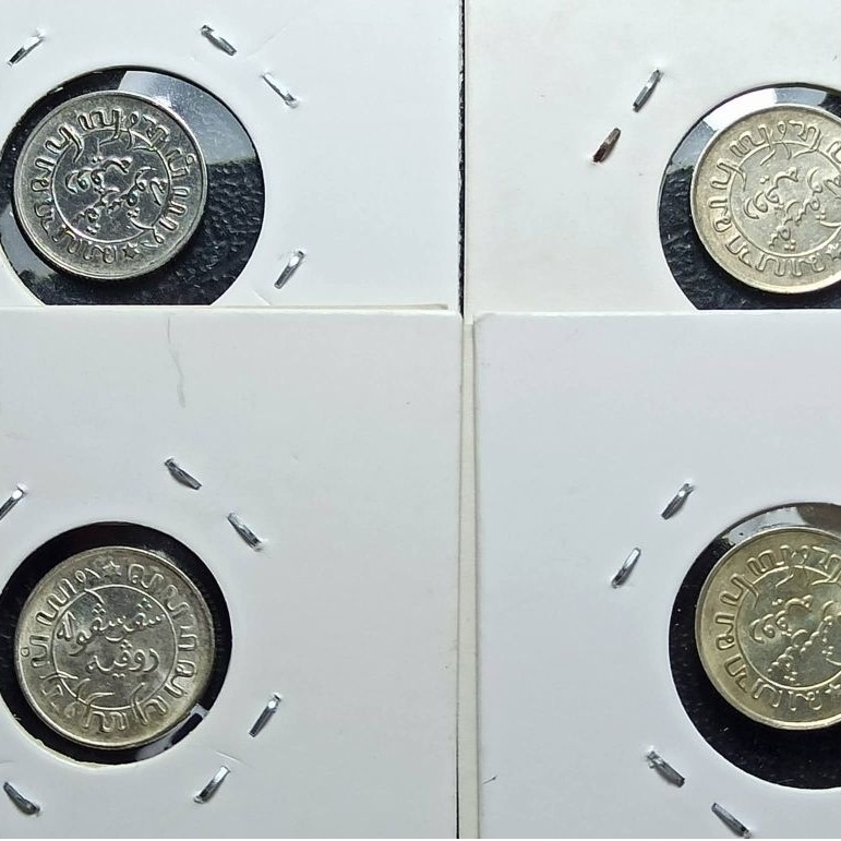 Koin perak 1/10 gulden Asli