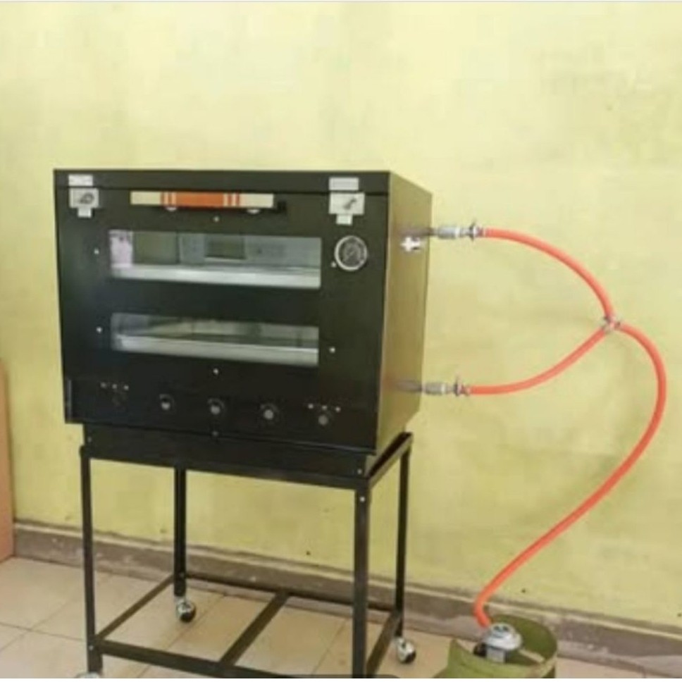Oven Gas dengan api Atas & Bawah