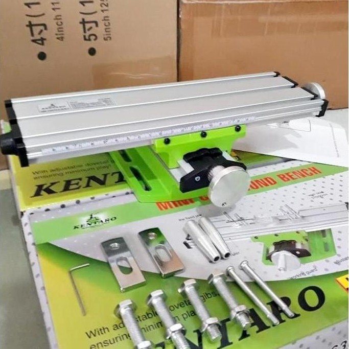 IYLBISC Table cross Kentaro Ragum milling bor duduk - catok milling mini