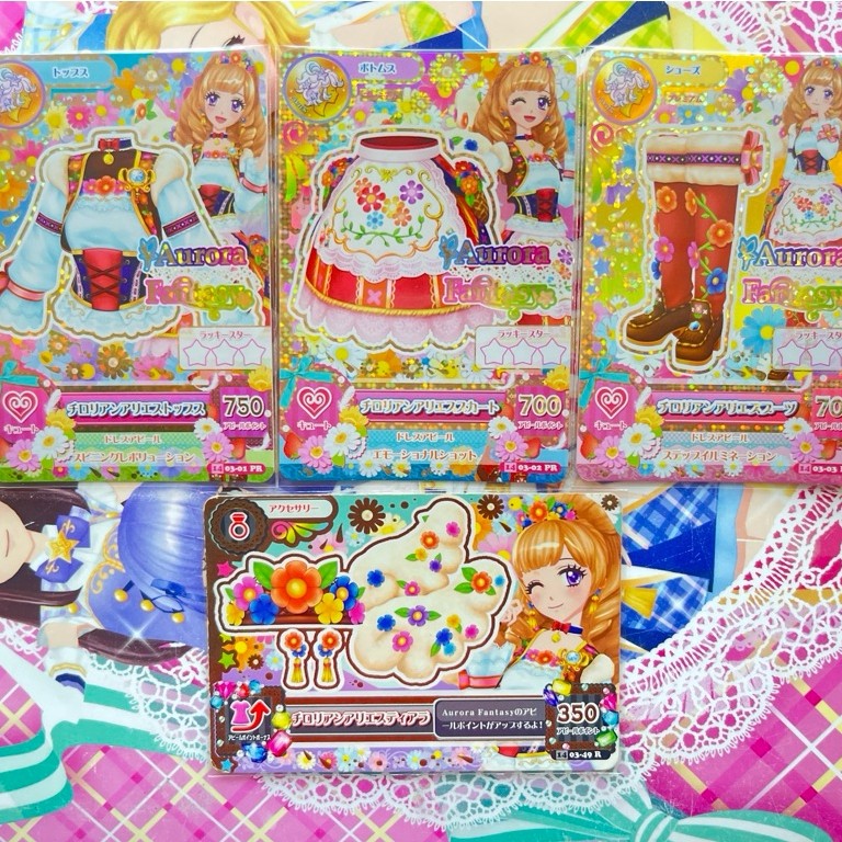 Kartu Aikatsu Premium Maria Himesato Aurora Fantasy Tyrolean Aries Consellation Zodiak Zodiac Origin