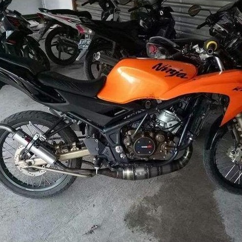 Knalpot KDX Ninja RR Leher C Khusus RR ORINAL KDX YOGYAKARTA