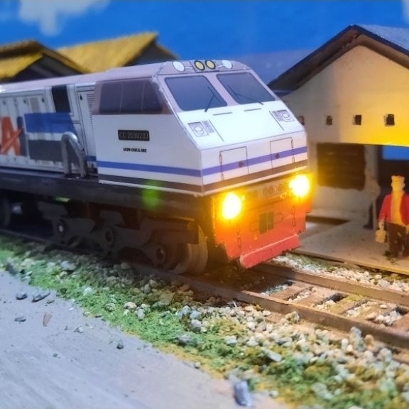 [BERMESIN] Miniatur KAI CC203 WNB / Wumbo