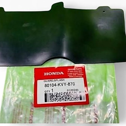 80104KVY870 karet tahanan lumpur honda beat karbu original baru AHM