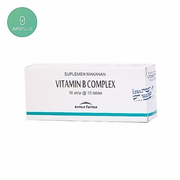 VITAMIN B COMPLEX KIMIA FARMA BOX 100 TABLET