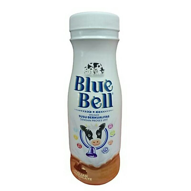 READY Susu UHT Blue Bell Cokelat - Netto 200ml