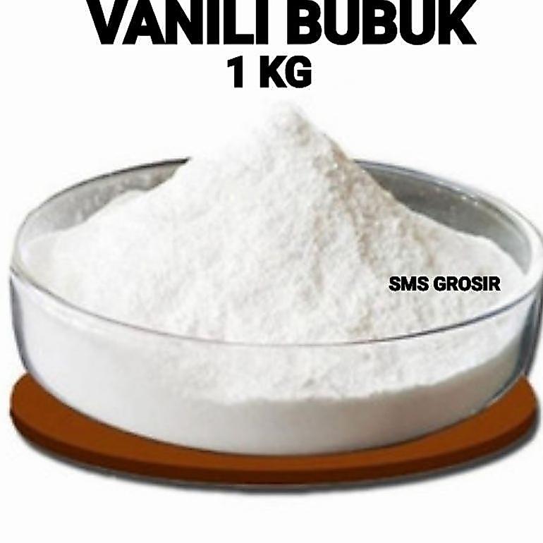Ready Stock VANILI BUBUK 1 kg / VANILI BUBUK KILOAN / PERISA VANILLA