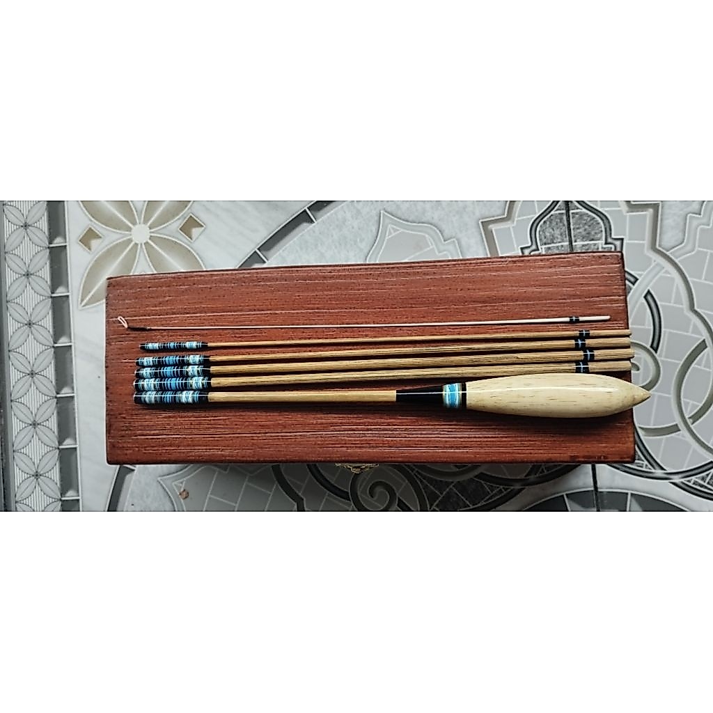 joran tanago bambu microfishing satu set sama kotaknya panjang 130-150
