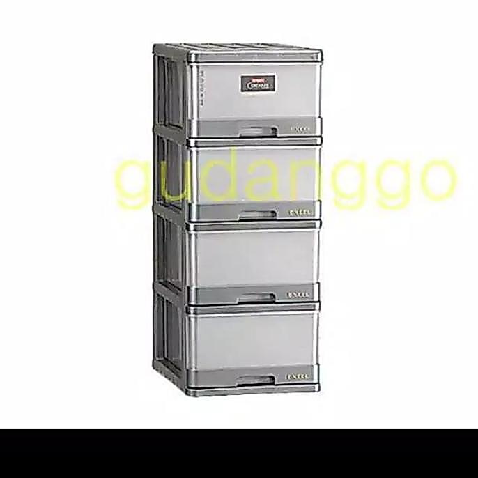 Lemari Laci Container Excel 4 Susun Medium Lion Star