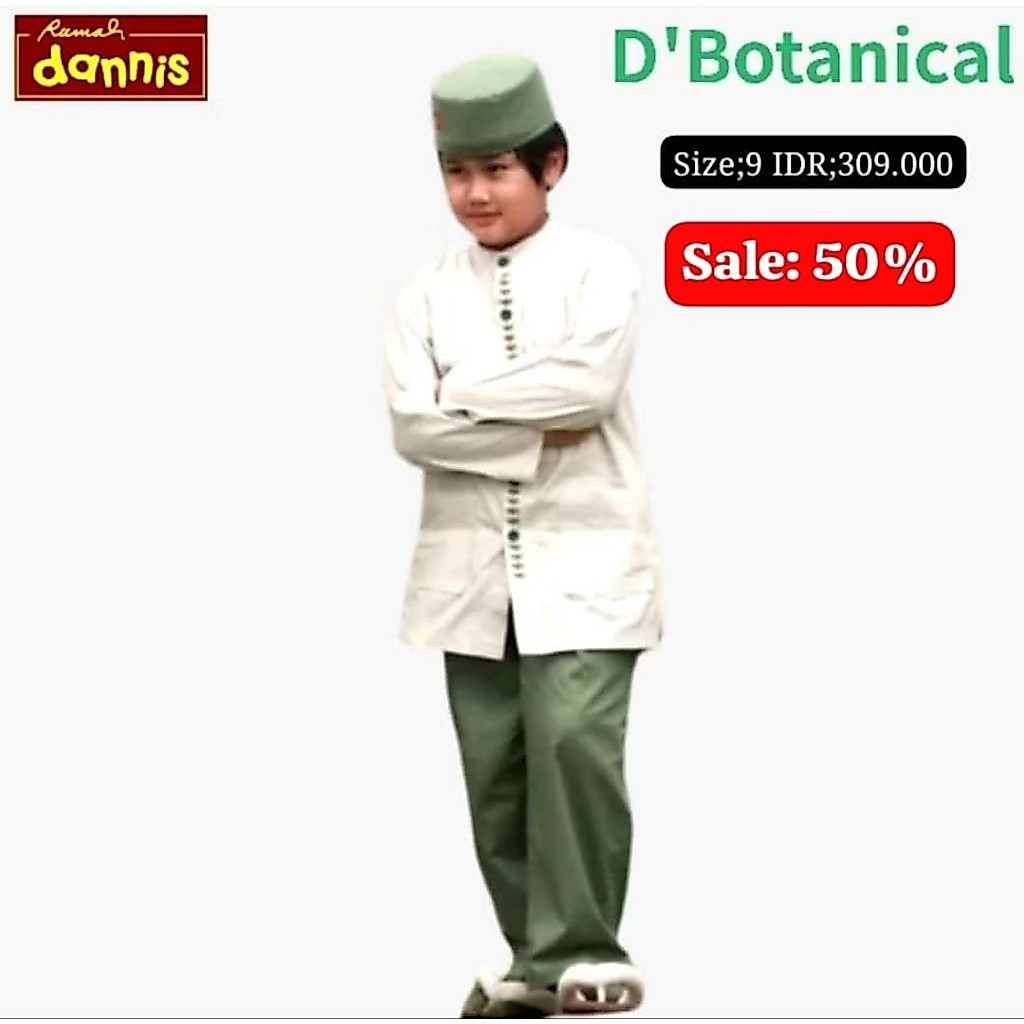 STELAN DANNIS ANAK COWOK DISKON 50%