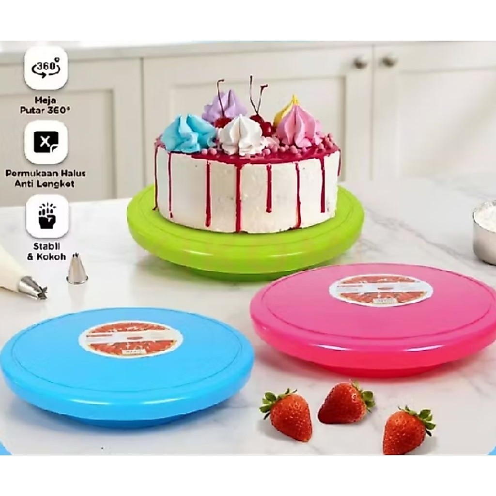 Nampan cake putar/Meja kue putar