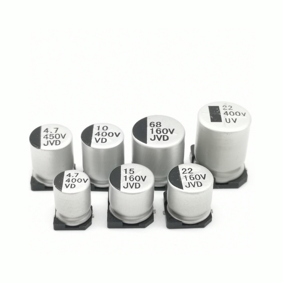 20PCS/lot Kapasitor Elektrolit Aluminium SMD 10V 16V 25V 35V 50V 1UF 22UF 47UF 10UF 22UF 47UF 100UF 