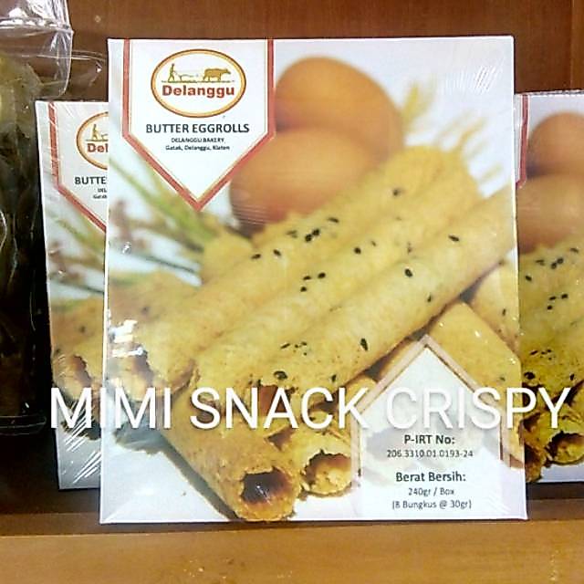 Eggrolls Butter Delanggu Egg Roll 240 Gram