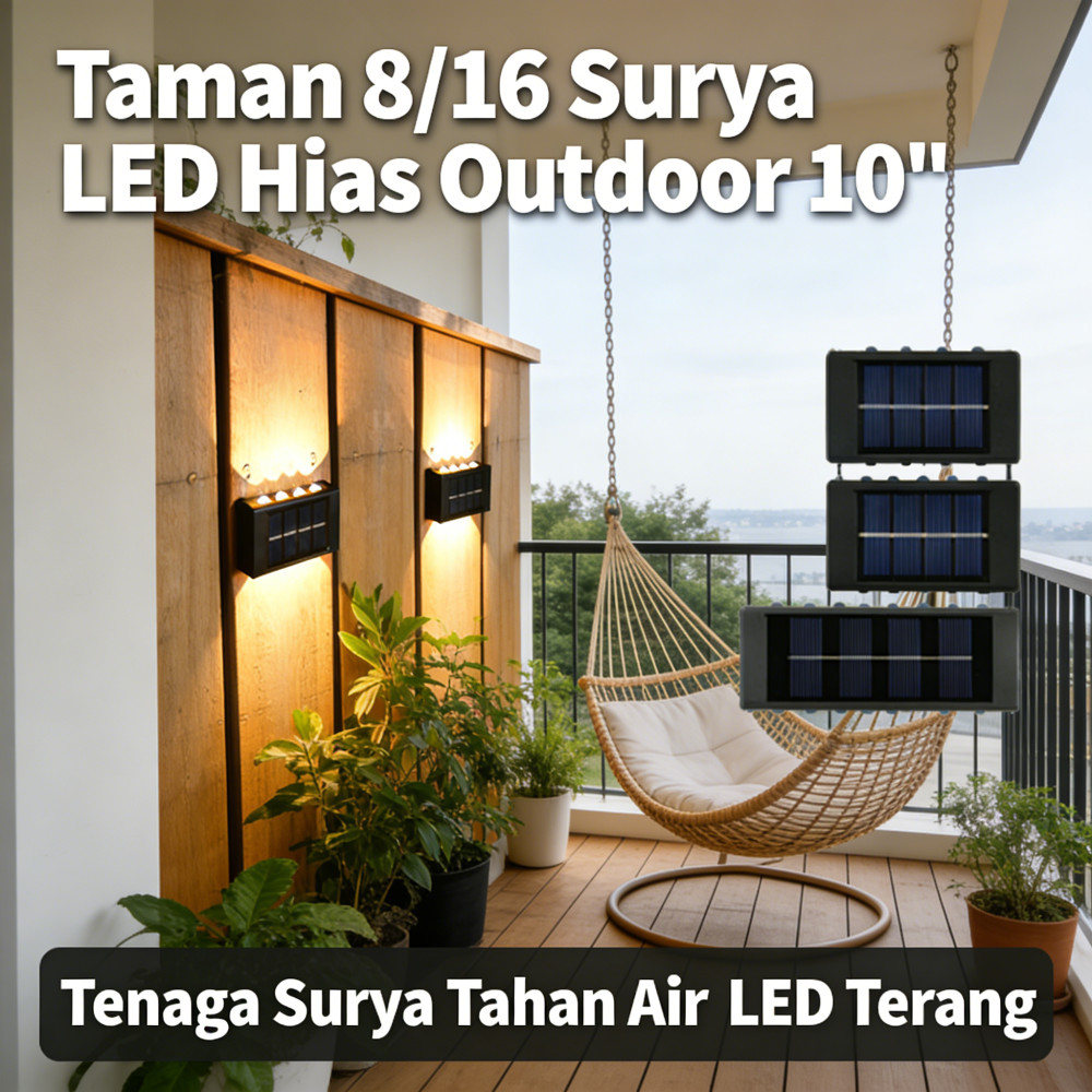 Surya Taman LED Hias Outdoor 16
