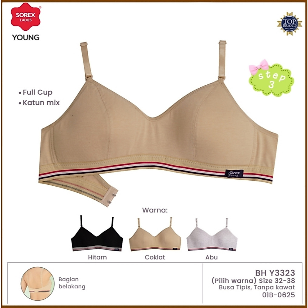 SOREX YOUNG BRA 3323 STEP 3 - BH REMAJA KAIT 2