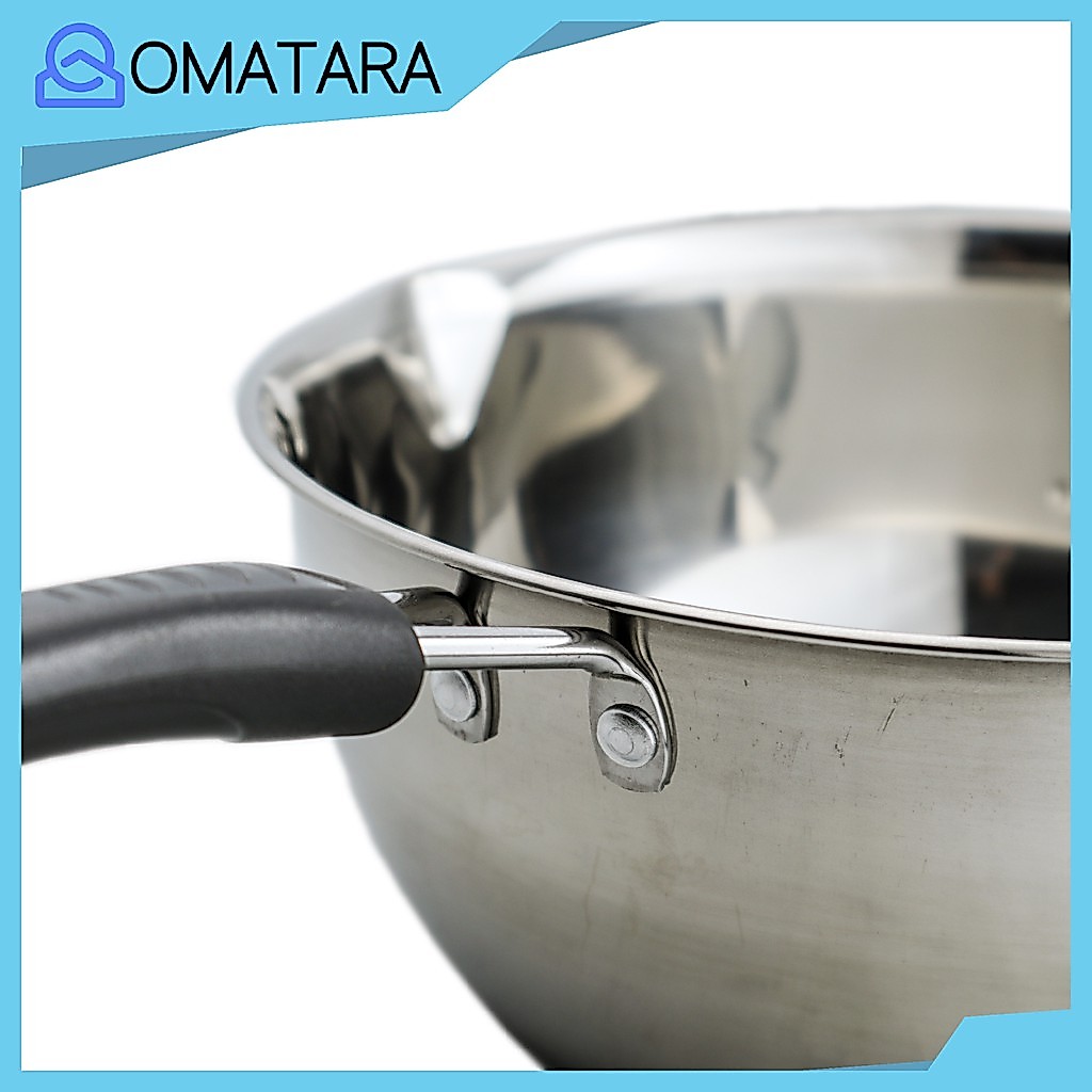 Original Komodo Panci Susu Stainless Steel - Milk Pan Ukuran 18 , 20 Cm
