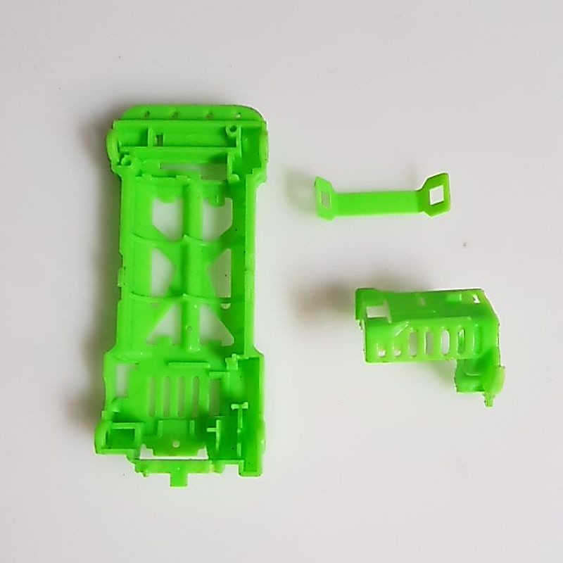 mini 4wd chasis speed green